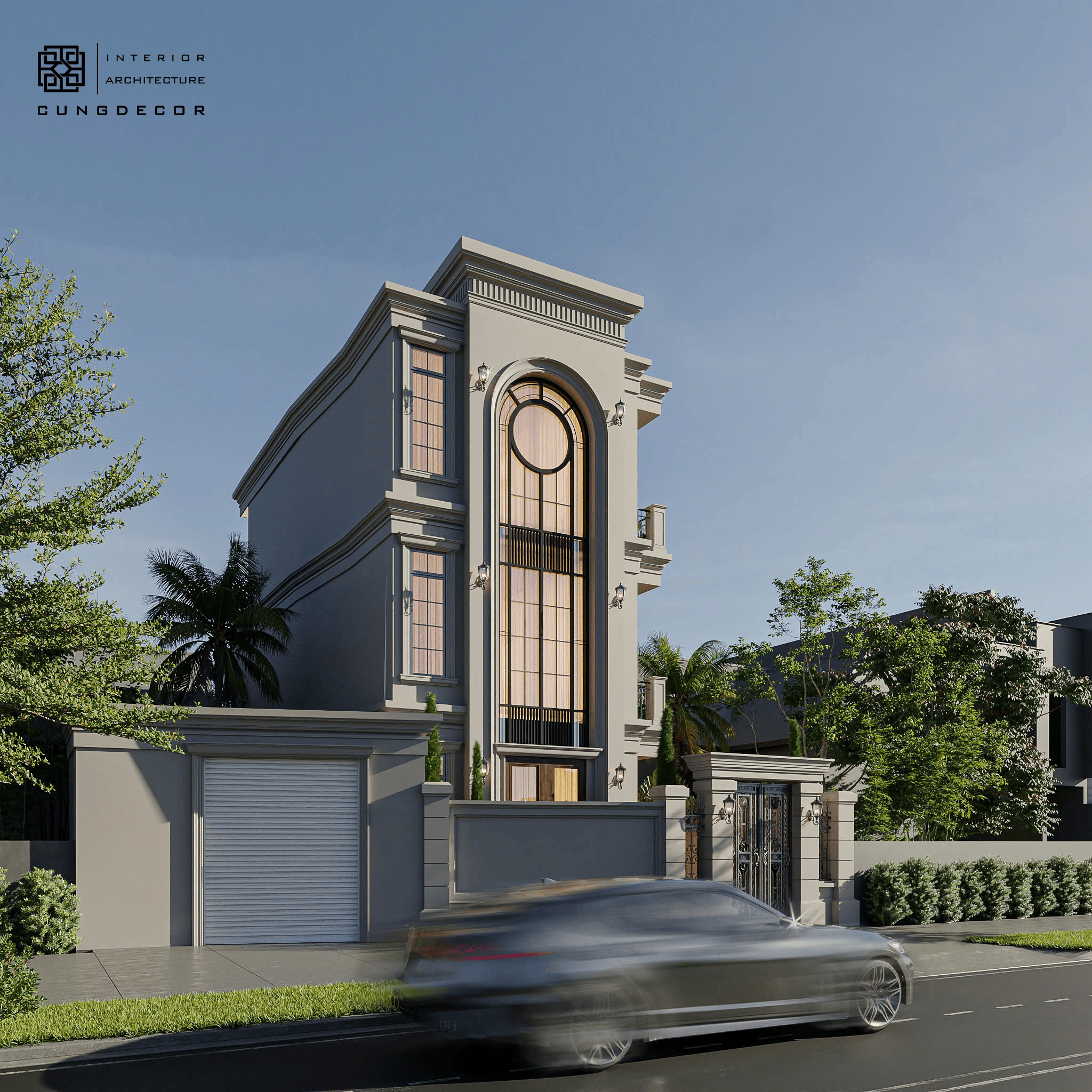 Nhà phố Tân cổ điển